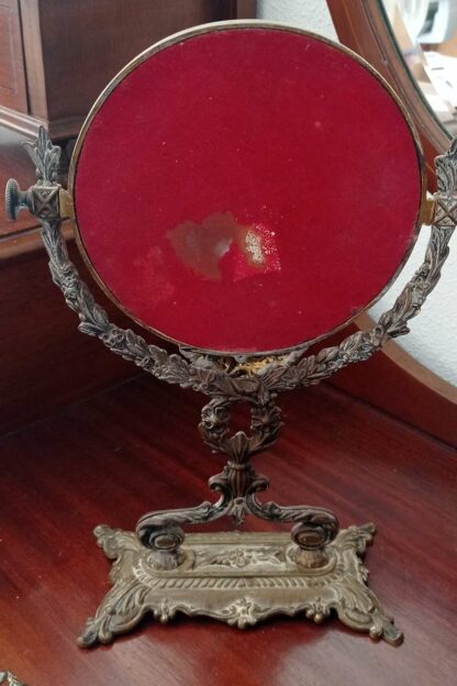 Espejo de tocador en bronce 3