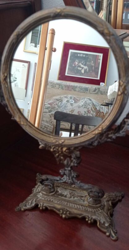 Espejo de tocador en bronce 2